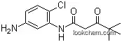 Molecular Structure of 59191-99-0 (N-(5-Amino-2-chlorophenyl)-4,4-dimethyl-3-oxovaleramide)
